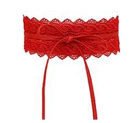 ?Ceintures des femmes souple en cuir PU ceinture Cinch Self Selfie Cravate autour de la taille de la ceinture de Boi Boho ceinture large ceinture