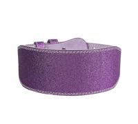 Ceintures d'haltérophilie de 10,5 cm largeur for hommes et femmes, ceinture fitness, squats, soutien du dos for l'haltérophilie, l'entraînement croisé(Purple,XL)