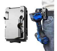 Ceintures en fer montées sur supports pour outils d'impact et cloueuse offrant stabilité et récupération rapide pendant les ceintures de travail Porte-forets