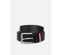 JACK & JONES Jacespo Belt Ceinture en Cuir, Noir, 80 cm Hommes