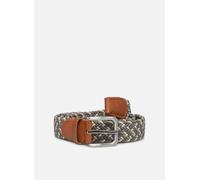 JACK&JONES Jacspring Ceinture tissée Noos, Vert glacé/détail : Mixte, 90 Hommes