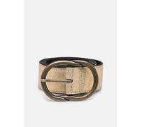 Ceintures Pieces PCLAURA SUEDE JEANS BELT pour 90 Or et bronze