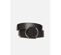 PIECES Pcpilja Ceinture en cuir pour femme, Noir, 85 cm