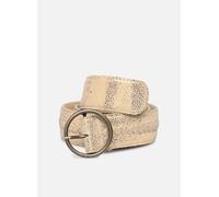 Ceintures Pieces Sybil Wide Leather Jeans Belt Fc pour Femme 80 Or et bronze