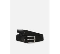 Tommy Hilfiger Ceinture homme New Adan Belt 3,5 cm tressée en toile noir Taille 95