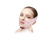 Ceintures tonifiantes pour le visage Bandage amincissant for le visage for femmes, lifting du, modelage de la ligne en V, menton, joues, sangle levage, beauté, outils soins peau(Pink 2)