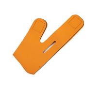 Ceintures tonifiantes pour le visage Bandage élastique amincissant for le visage, ceinture de levage du menton for femmes, ligne en V, modelage, sangle faciale, soins la peau, outils beauté(Orange)
