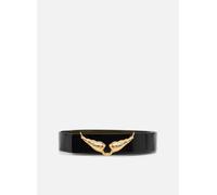 Ceintures Zadig & Voltaire ROCK REVERSIBLE 30MM VINTAGE pour S Noir