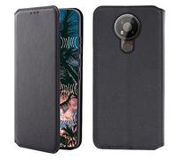 CEKA TECH Coque pour Nokia 3.4 / Nokia 5.4,Etui Housse avec Fermeture magnétique,Portes Cartes pour (Nokia 3.4/5.4, Noir)