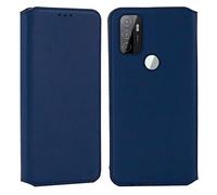 CEKA TECH Coque pour Oppo A53 / A53s 2020,Etui Housse avec Fermeture magnétique,Portes Cartes pour (Oppo A53/A53s (6,5 Pouces), Bleu)