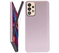 CEKA TECH Coque pour Samsung Galaxy A33 5G, Protection intégrale Avant + arrière en Rigide, Housse Etui Tactile 360 degré - Antichoc, Transparent pour (Samsung A33 5G (6.4 Pouces), Rose)