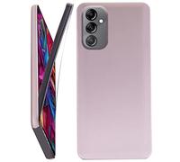 CEKA TECH Coque pour Samsung Galaxy A35, Protection intégrale Avant + arrière en Rigide, Housse Etui Tactile 360 degré - Antichoc, Transparent pour (Samsung A35 (6,6 Pouces), Rose)