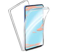 CEKA TECH Coque pour Samsung Galaxy S10e, Protection intégrale Avant + arrière en Rigide, Housse Etui Tactile 360 degré - Antichoc, Transparent pour (Galaxy S10e (5,8 Pouces), Transparent)