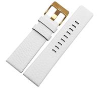 CEKGDB Bracelet de montre en cuir véritable 22 mm, 24 mm, 26 mm, 28 mm, 30 mm pour montre diesel DZ7259 DZ7256 DZ7265, 30mm, Agate