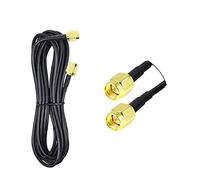 CEKGDB Câble d'alimentation RG174 SMA mâle vers mâle pour carte réseau Wi-Fi coaxiale, routeur, antenne pont (20 m)