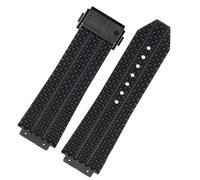 CEKGDB FKM Bracelet de montre en silicone fluoré pour Hublot Big Bang 25 x 17 mm 26 x 19 mm étanche pour homme Bracelet en caoutchouc, 26-19mm, Agate