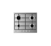 CEL6PBRX Table de cuisson à gaz encastrable 59 cm en acier inoxydable 4 brûleurs