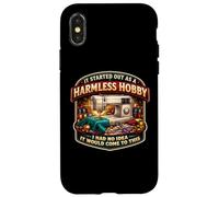Cela a commencé comme Un Passe-Temps Inoffensif : Courtepointe Amusante, Couture Coque pour iPhone X/XS