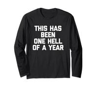 Cela a été Une sacrée année - Funny Saying Sarcastic Manche Longue