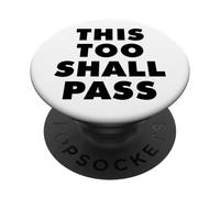 Cela Aussi va Passer PopSockets PopGrip Adhésif