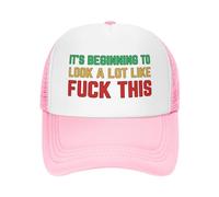 Cela Commence à ressembler Beaucoup à ceci : Casquette en Maille pour Hommes et Femmes, Casquette de Baseball, Cadeau pour Papa, Casquette de Camionneur réglable
