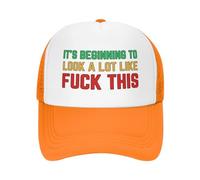 Cela Commence à ressembler Beaucoup à ceci : Casquette en Maille pour Hommes et Femmes, Casquette de Baseball, Cadeau pour Papa, Casquette de Camionneur réglable