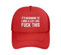 Cela Commence à ressembler Beaucoup à Cette Casquette en Maille pour Hommes et Femmes, Casquette de Baseball, Cadeau pour Papa, Chapeau de Camionneur réglable