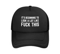Cela Commence à ressembler Beaucoup à Cette Casquette en Maille pour Hommes et Femmes, Casquette de Baseball, Cadeau pour Papa, Chapeau de Camionneur réglable