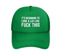 Cela Commence à ressembler Beaucoup à Cette Casquette en Maille pour Hommes et Femmes, Casquette de Baseball, Cadeau pour Papa, Chapeau de Camionneur réglable