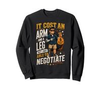 Cela coûte Une Amputation du Bras et de la Jambe amputée prothétique Bras Jambe Sweatshirt