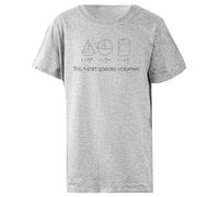 Cela en Dit Long Drôle De Jeu De Mots sur Les Mathématiques Et Les Sciences Geek T-Shirt Enfant Basic Coton Gris