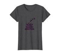 Cela Vaut Plus Que Mon Inspiration pour Le rétablissement de la dépendance T-Shirt, Femme, Chiné Foncé, XXL