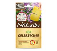 Celaflor Naturen Gelbstecker 15 Pièce - Moustiquaire Phyto-Injection Insectes