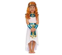 Celanisai Costume de carnaval pour enfant garçon, roi égyptien, pharaon, noir, doré, pour garçon, avec chapeau, chemise avec collier et ceinture, pantalon pour carnaval, Halloween, Y3 bleu, M