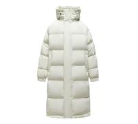 Celanisai Doudoune longue pour homme - Manteau matelassé - Coupe-vent - Coupe ajustée - Manteau chaud - Manteau d'hiver thermique chaud - Doudoune respirante - Avec capuche - Veste d'extérieur pour