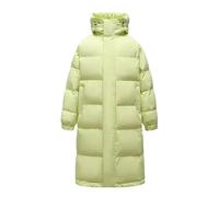 Celanisai Doudoune longue pour homme - Manteau matelassé - Coupe-vent - Coupe ajustée - Manteau d'hiver chaud - Manteau en duvet thermique - Respirant - Avec capuche - Veste d'extérieur pour l'automne