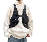 Celanisai Sacs à Bandoulière Holster Sac Homme PU Cuir Cuir Antivol Caché Avant-Bras Sac à Bandoulière Western Cowboy Rétro Extérieur Double Sac à Bandoulière Poche Aisselle, O Noir., taille unique