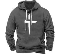 Celanisai Sweat à capuche Christian pour homme - Motif croix 3D - Christian Jésus - Pull à capuche Miracle Worker - Coupe confortable - Faith Believer Who Loves Jésus - Pull à manches longues, O gris