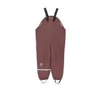 Celavi Basic PU Rain Pants Pantalon de Pluie, Rose/Marron, 100 cm Mixte Enfant