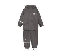 CeLaVi Basic Rainwear Suit-Solid Manteau, Gris (Grey), 110 cm Garçon
