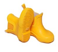 CeLaVi Basic Wellies Short, Bateau de pluie mixte enfant, jaune, 24 EU