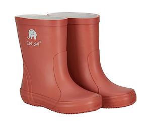 Celavi Basic Wellies Solid, Botte de Pluie Bébé Fille, Redwood, 20 EU