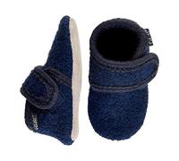 Celavi Chaussons en Laine Unisexe pour Enfant, Bleu Marine, 19 EU