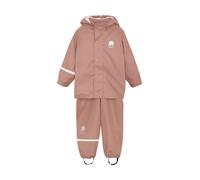 CeLaVi Basic Rainwear Set-Solid PU Ensemble de Pluie, Burlwood, 110 Mixte