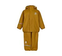 CeLaVi Ensemble de Pluie 100 % Imperméable pour Enfants - Veste de Pluie et Pantalon de Pluie en PU, Vêtement de Pluie d'Extérieur Coupe-Vent pour Garçons et Filles