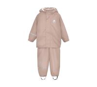CeLaVi Ensemble de Pluie 100 % Imperméable pour Enfants - Veste de Pluie et Pantalon de Pluie en PU, Vêtement de Pluie d'Extérieur Coupe-Vent pour Garçons et Filles