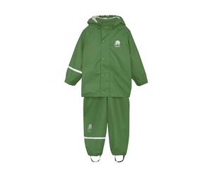 CeLaVi Ensemble de Pluie 100 % Imperméable pour Enfants - Veste de Pluie et Pantalon de Pluie en PU, Vêtement de Pluie d'Extérieur Coupe-Vent pour Garçons et Filles