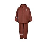 Celavi Ensemble de vêtements de pluie unisexe Celavi Basic en PU solide CeLaVi Basic, marron, 100