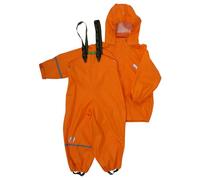 Celavi Ensemble de vêtements de pluie unisexe Celavi Basic en PU solide CeLaVi Basic, Orange, 170 cm