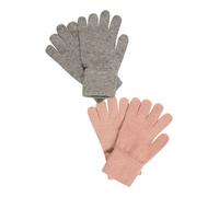 CeLaVi Gants gris chiné / rose, Taille M-XL